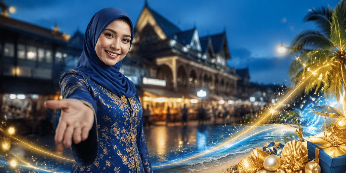 Suasana hiburan dan pertaruhan di Kota Bharu dengan baju kurung
